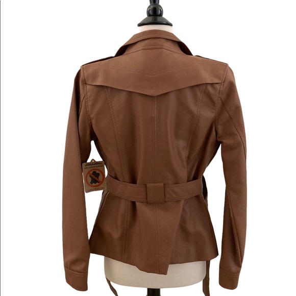 Jou Jou Faux Leather Jacket - Picture 3 of 7